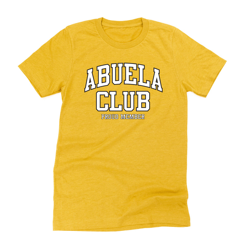 Varsity Style - ABUELA Club - Proud Member - Unisex Tee