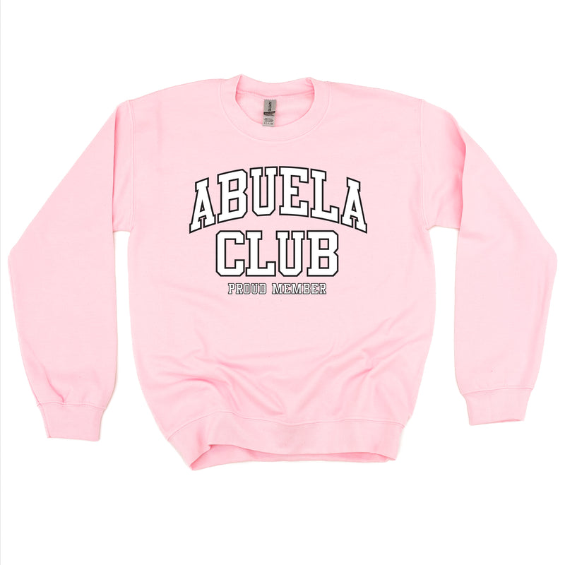 Varsity Style - ABUELA Club - Proud Member - BASIC FLEECE CREWNECK