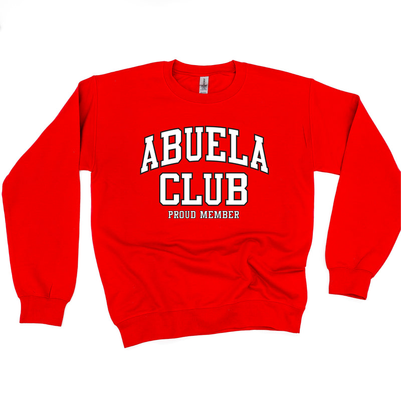 Varsity Style - ABUELA Club - Proud Member - BASIC FLEECE CREWNECK