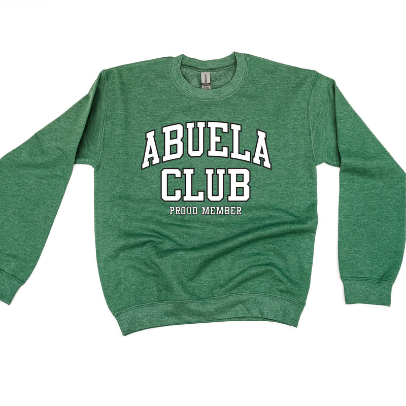 Varsity Style - ABUELA Club - Proud Member - BASIC FLEECE CREWNECK