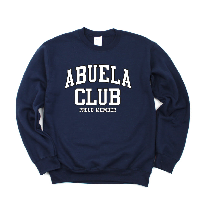 Varsity Style - ABUELA Club - Proud Member - BASIC FLEECE CREWNECK