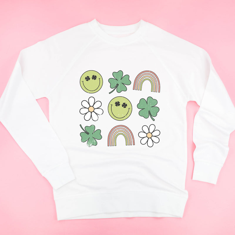 3x3 - Lucky Spring Things - Lightweight Pullover Sweater