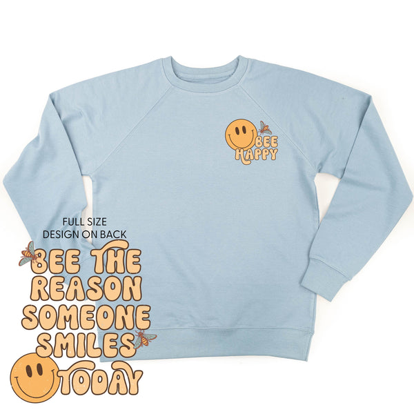 adult_lightweight_sweaters_bee_happy_bee_the_reason_little_mama_shirt_shop
