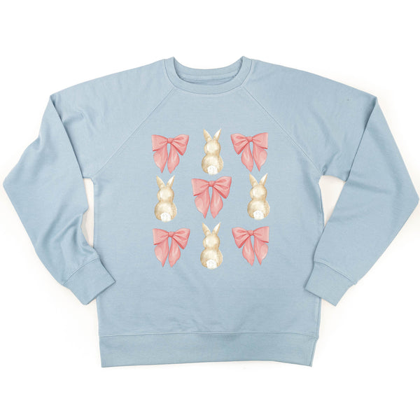 Bunnies & Bows - Lightweight Pullover Sweater