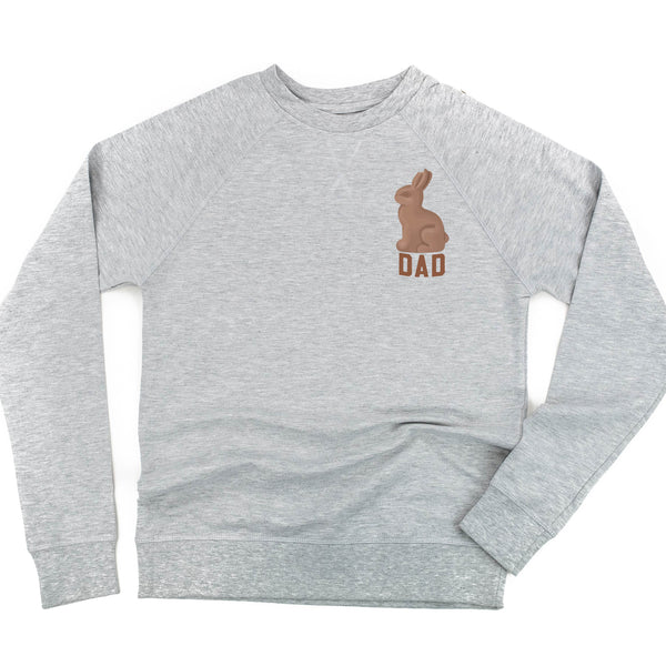 DAD - Chocolate Bunny - Pocket Design - Lightweight Pullover Sweater