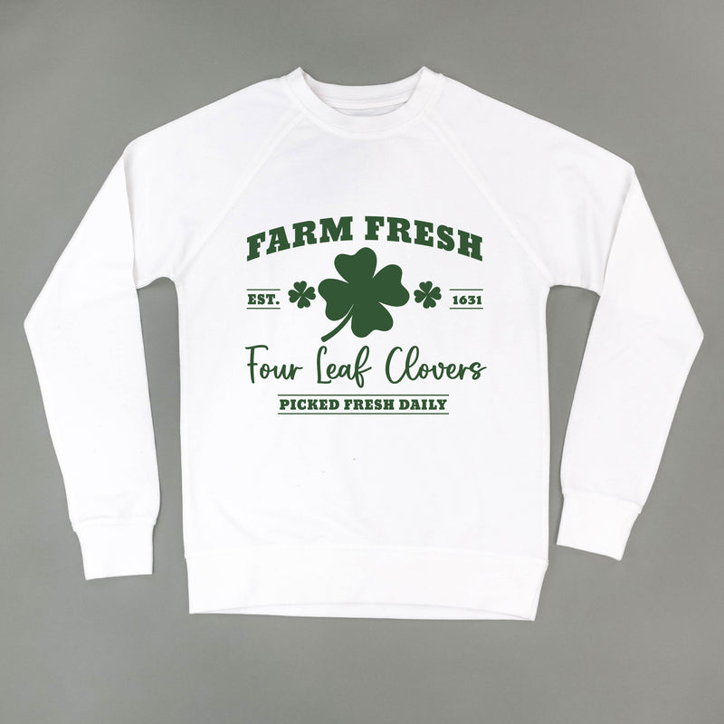 adult_lightweight_sweaters_farm_fresh_4-leaf_clovers_little_mama_shirt_shop