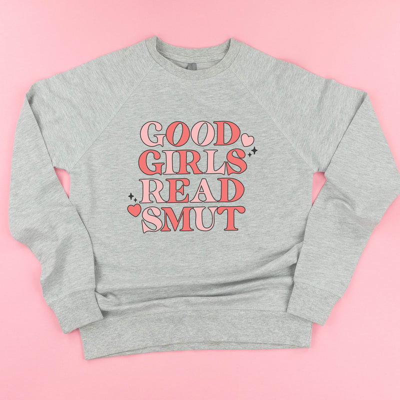 Good Girls Read Smut - Lightweight Pullover Sweater