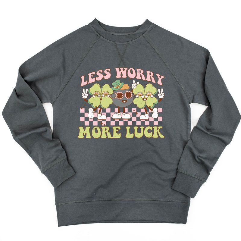 Less Worry More Luck - Lightweight Pullover Sweater