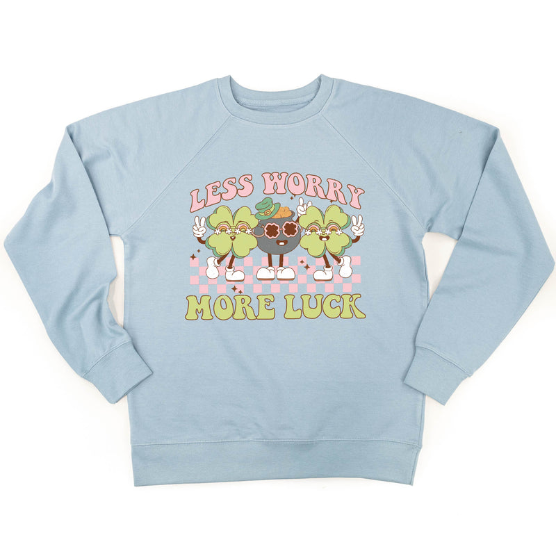 Less Worry More Luck - Lightweight Pullover Sweater