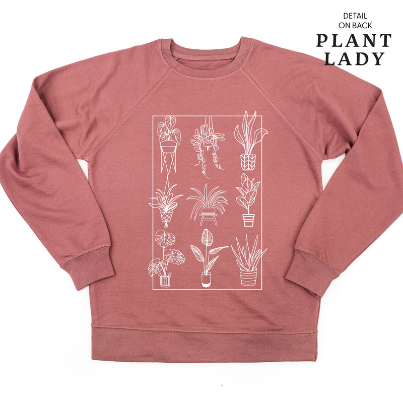 Plant Lady w/ Back Detail - Lightweight Pullover Sweater