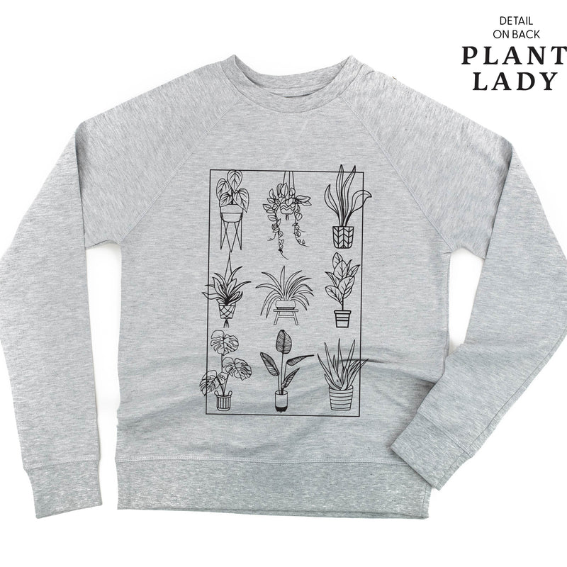 Plant Lady w/ Back Detail - Lightweight Pullover Sweater