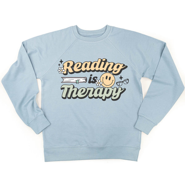 adult_lightweight_sweaters_reading_is_therapy_little_mama_shirt_shop