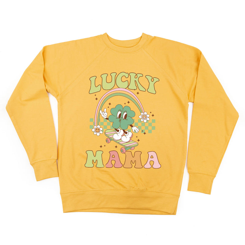 Skateboard - Lucky Mama - Lightweight Pullover Sweater