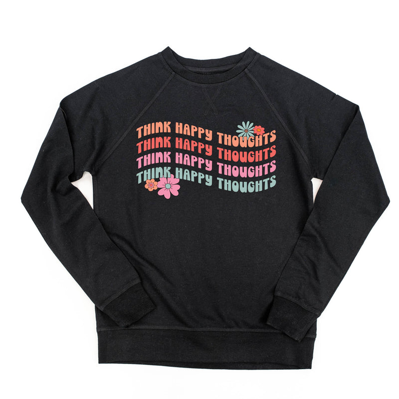 Think Happy Thoughts - Lightweight Pullover Sweater