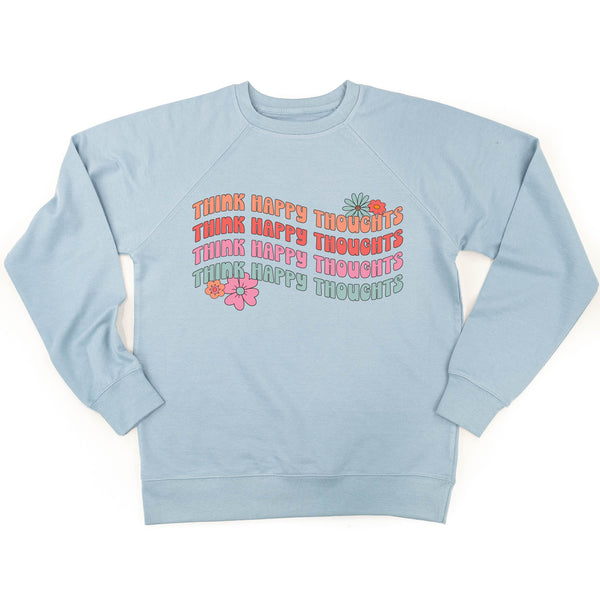 Think Happy Thoughts - Lightweight Pullover Sweater