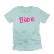 Babe (Barbie Party) - Unisex Tee Little Mama Shirt Shop