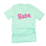 Babe (Barbie Party) - Unisex Tee Little Mama Shirt Shop