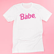 Babe (Barbie Party) - Unisex Tee Little Mama Shirt Shop