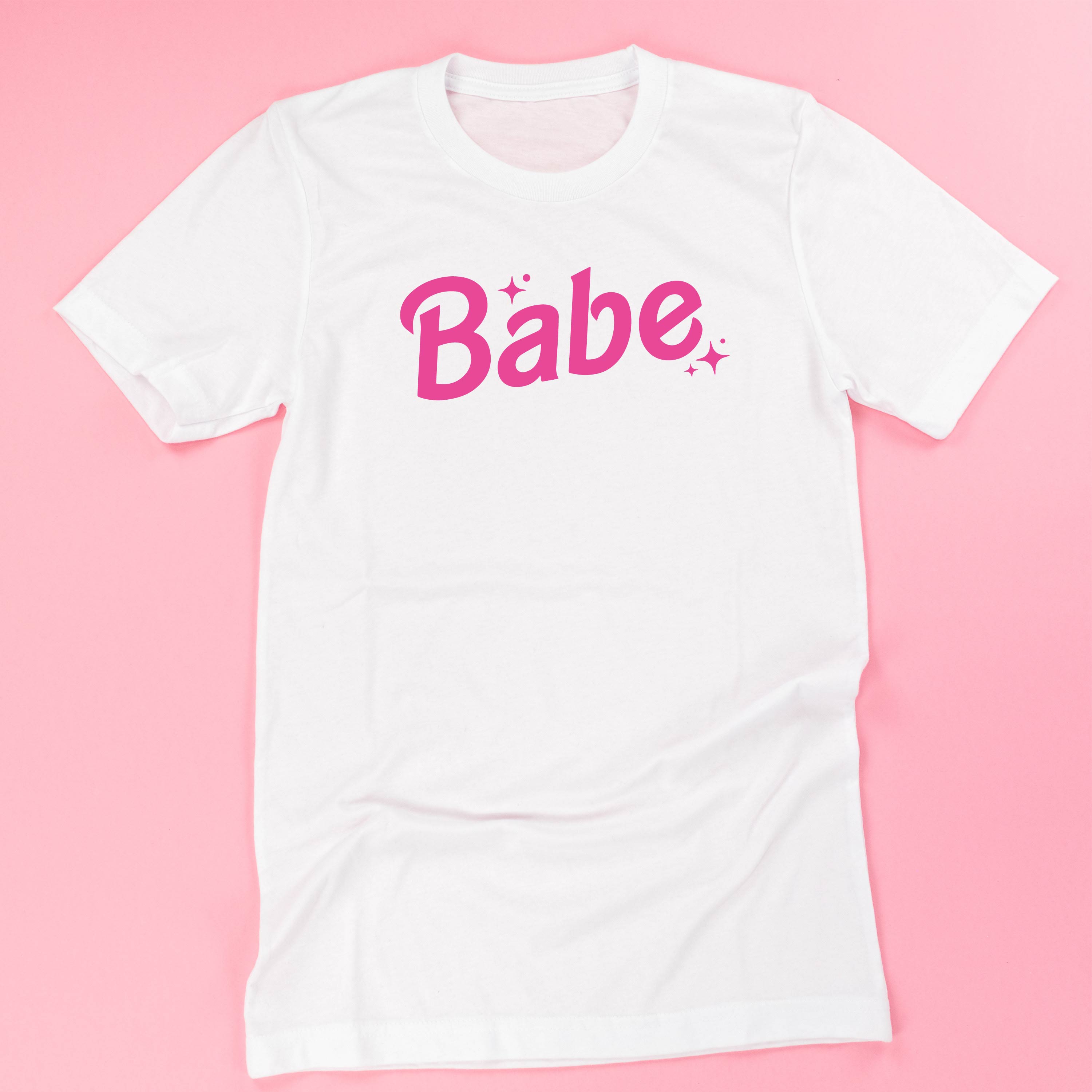 Babe (Barbie Party) - Unisex Tee Little Mama Shirt Shop