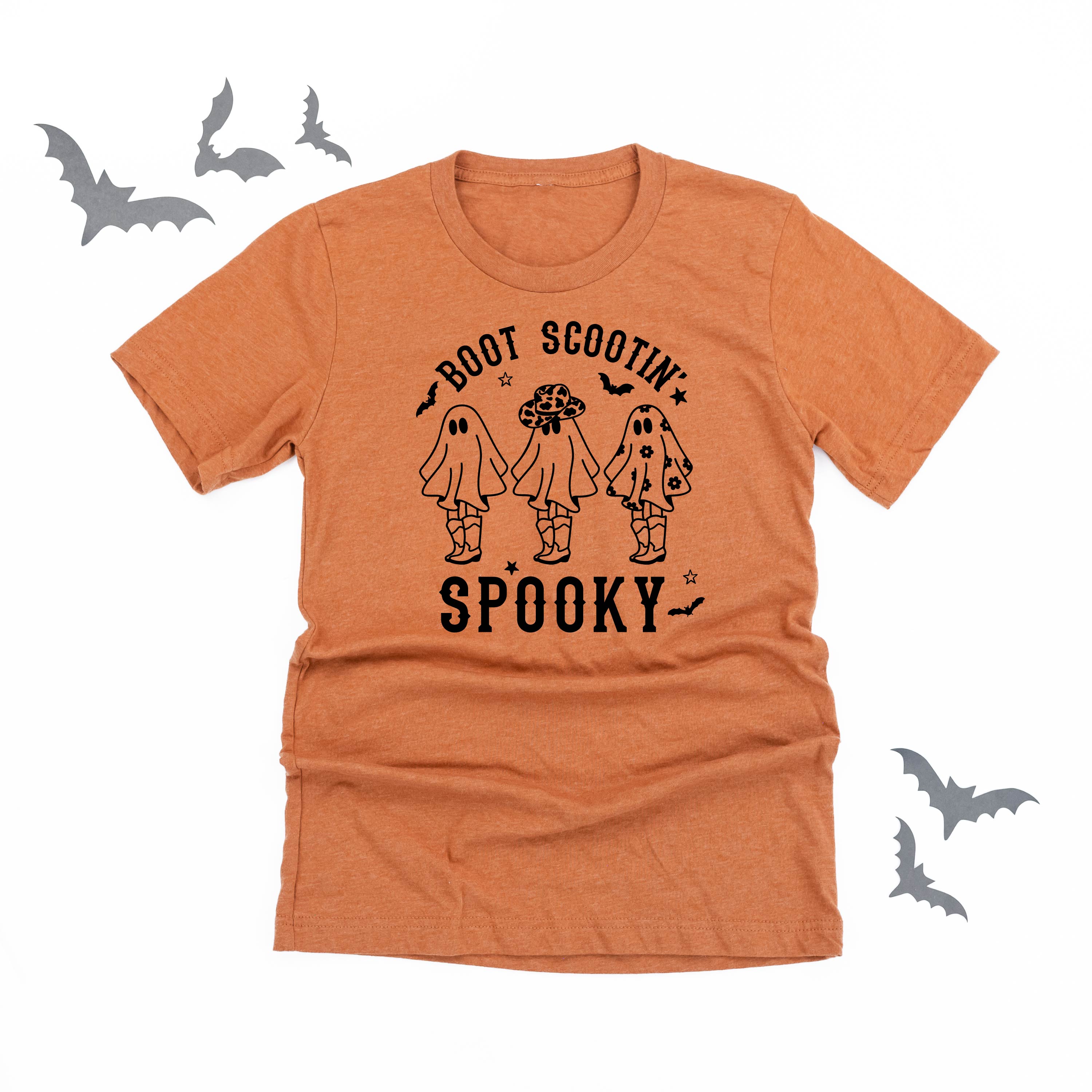 Boot Scootin' Spooky - Unisex Tee Little Mama Shirt Shop