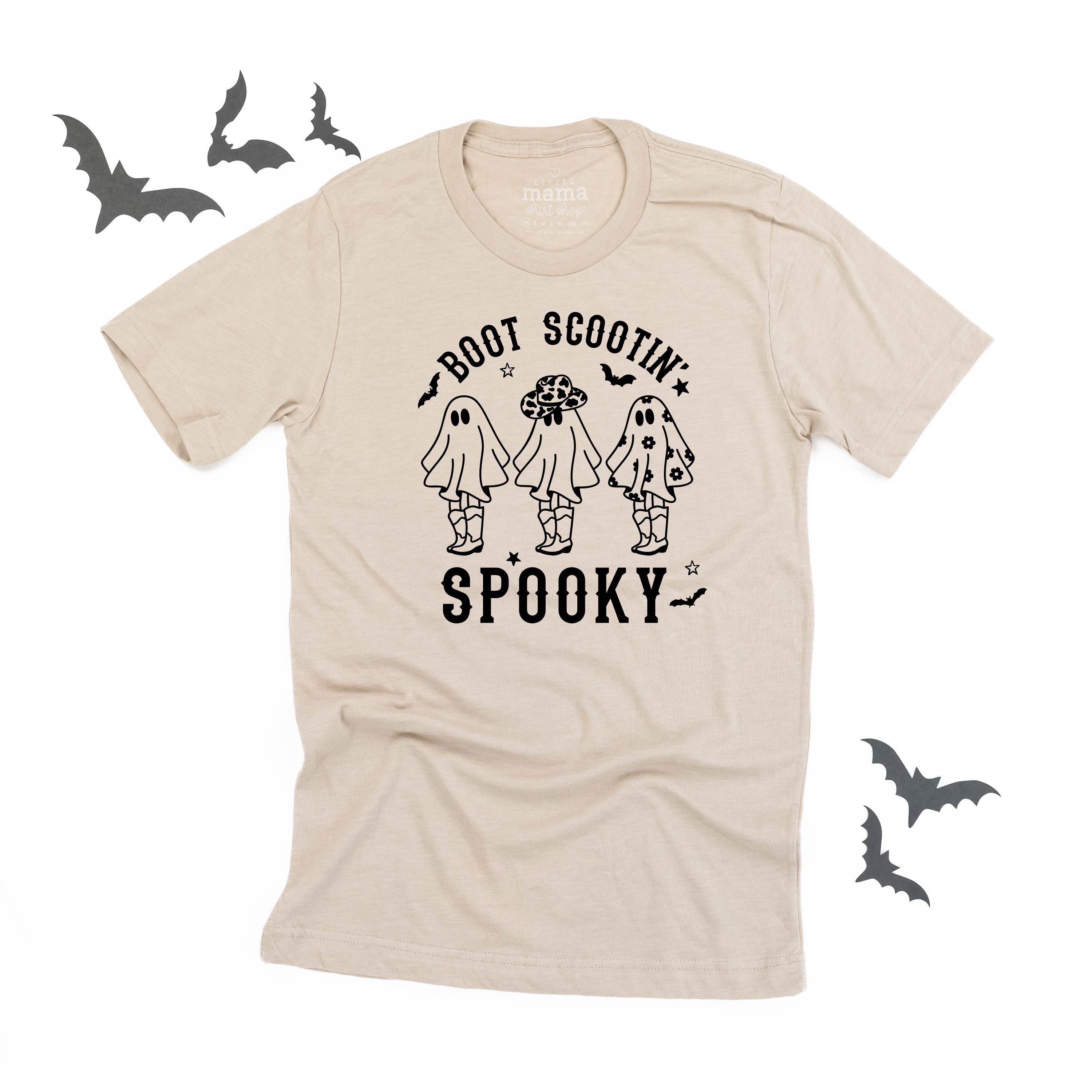 Boot Scootin' Spooky - Unisex Tee Little Mama Shirt Shop