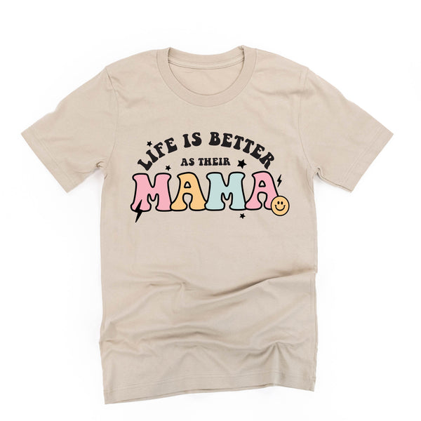 THE RETRO EDIT - Life is Better as Their Mama - Unisex Tee