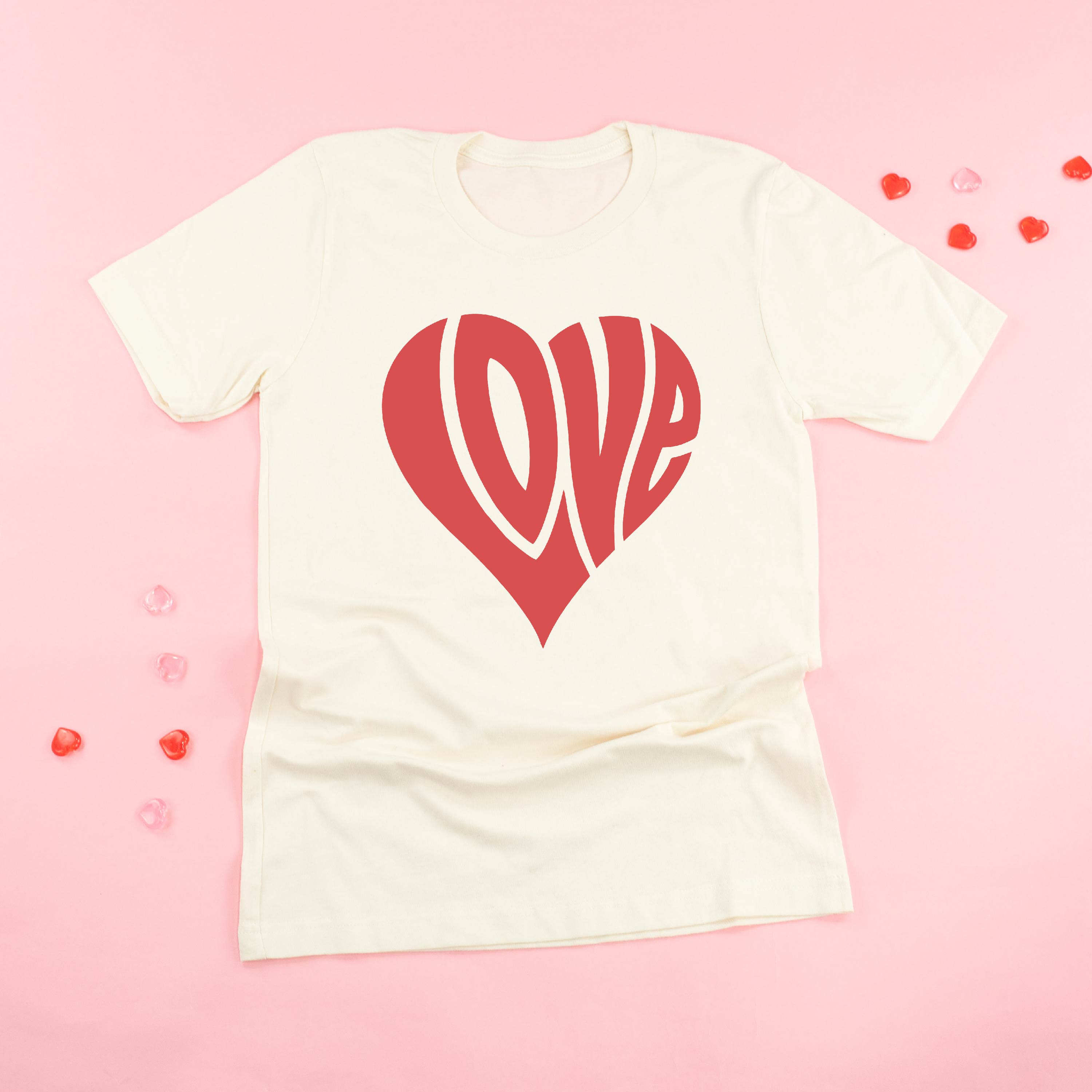 Love Heart - Unisex Tee Little Mama Shirt Shop