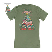 All Booked For Christmas (pf&b) - Unisex Tee Little Mama Shirt Shop
