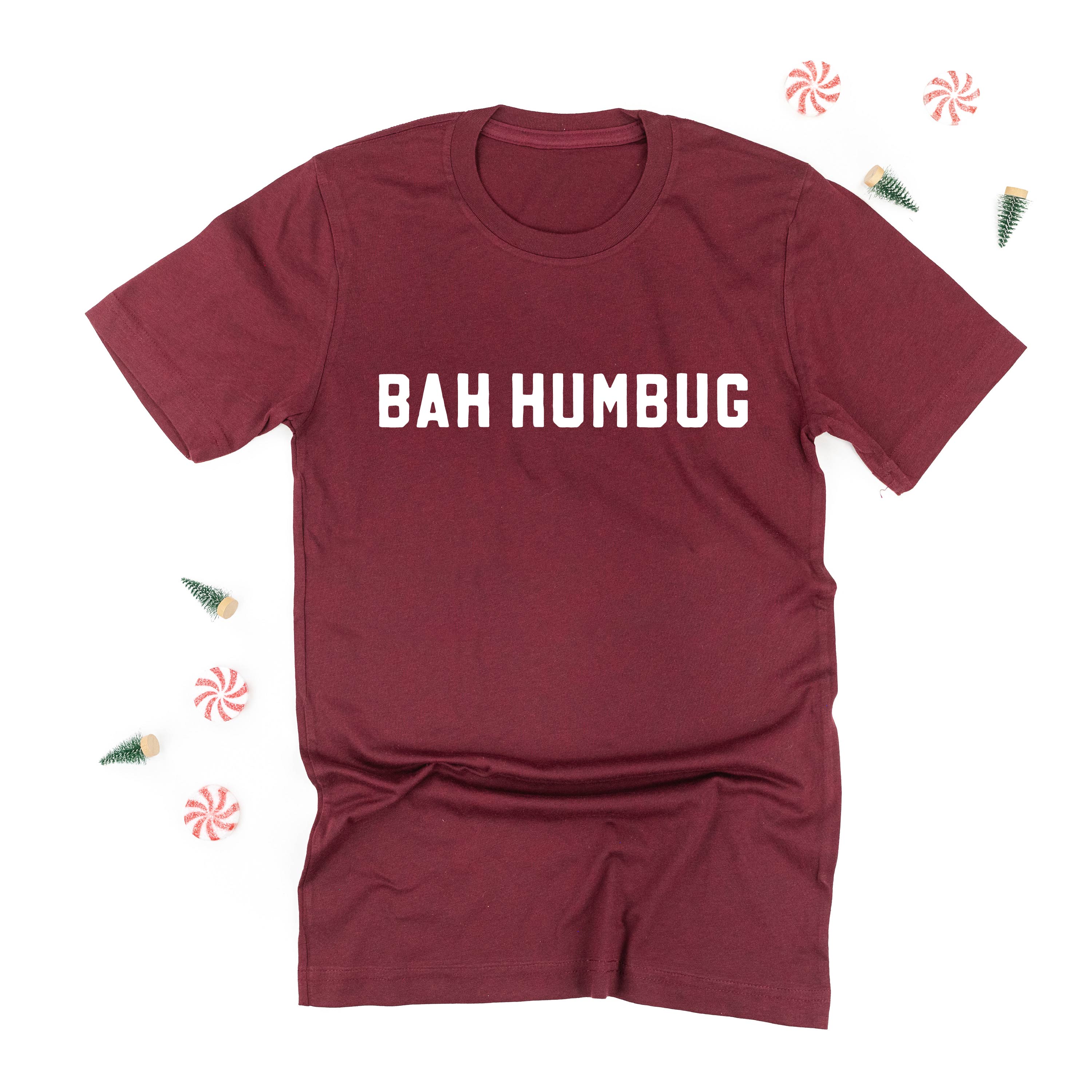 Bah Humbug - Unisex Tee Little Mama Shirt Shop