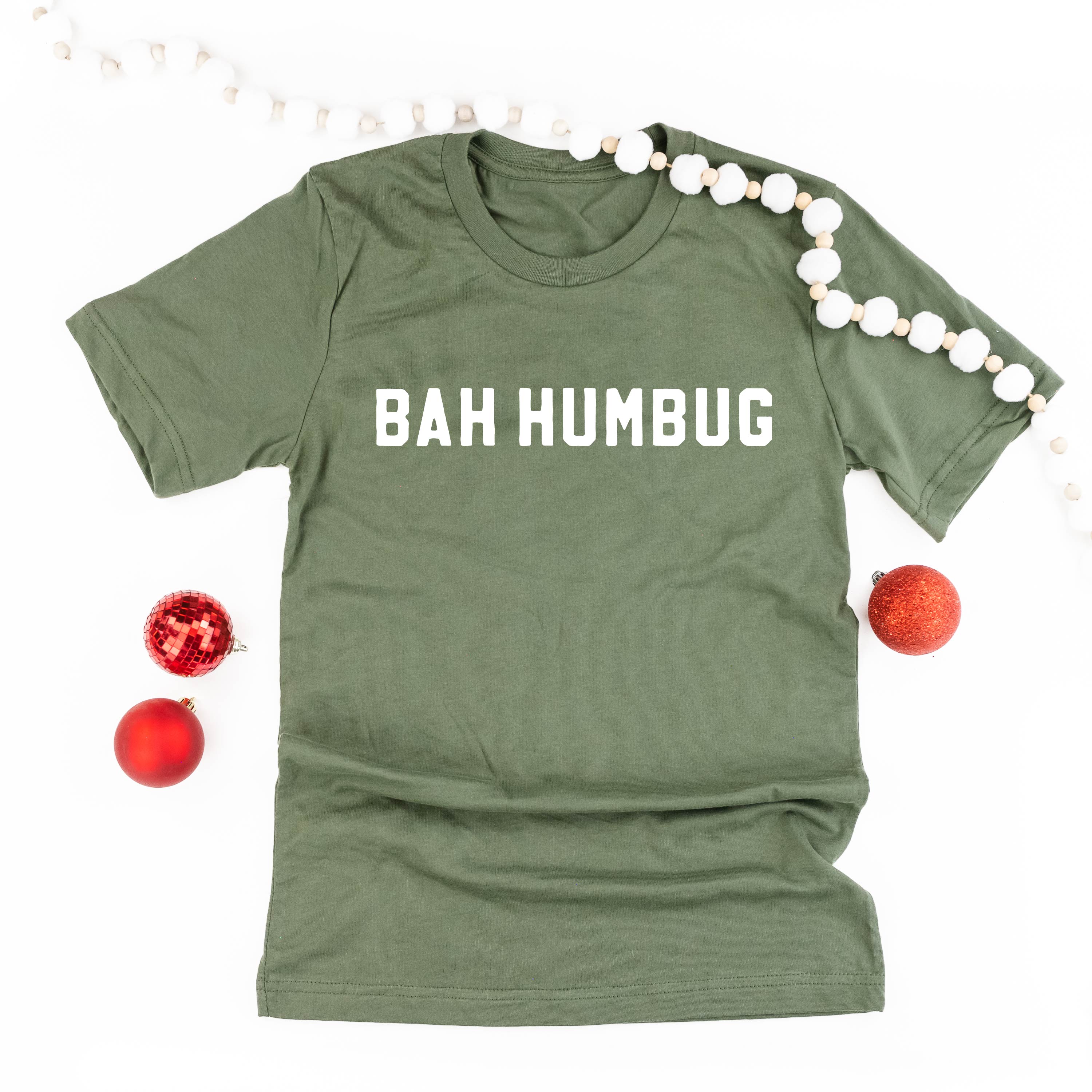 Bah Humbug - Unisex Tee Little Mama Shirt Shop