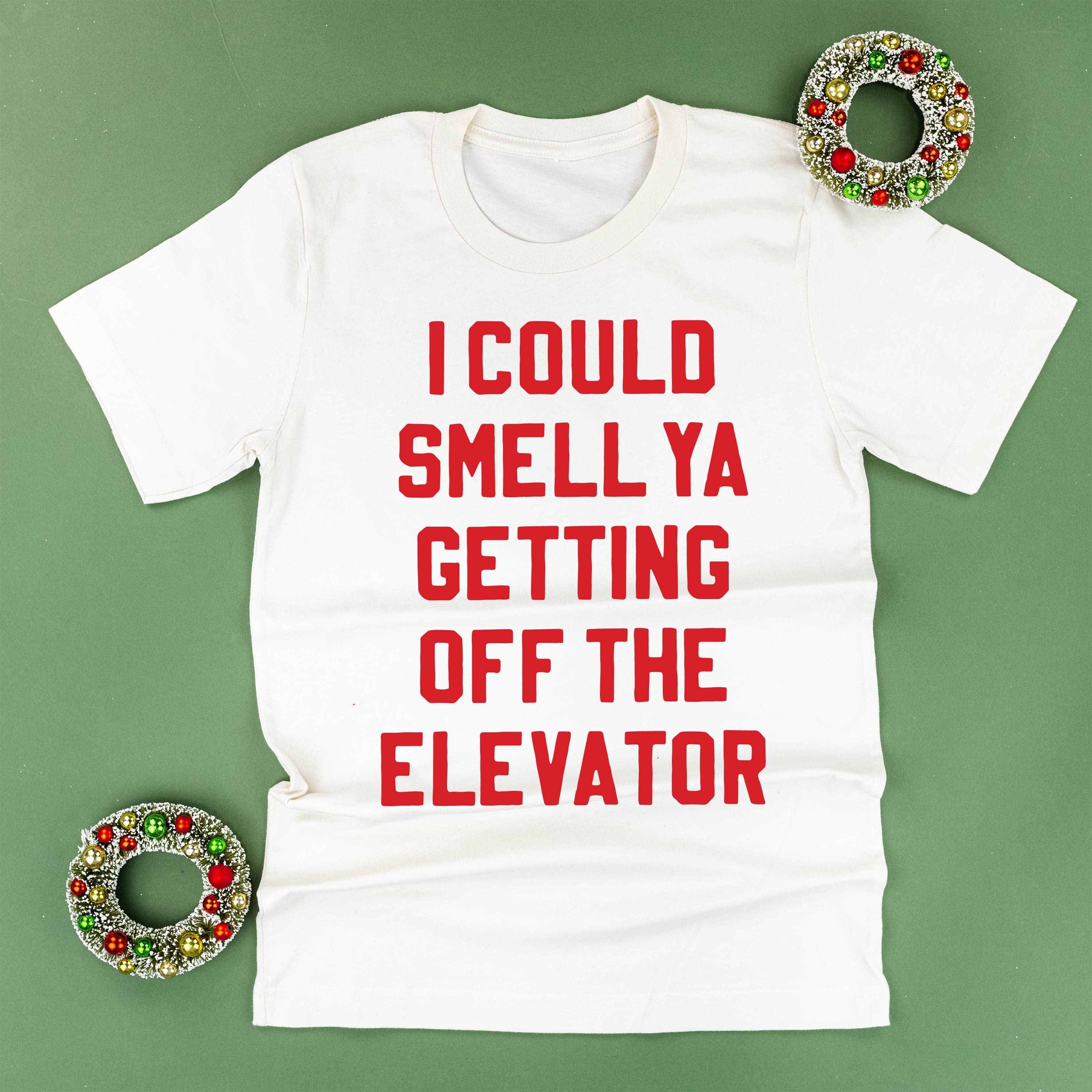 adult_unisex_short_sleeve_tees_could_smell_you_getting_off_the_elevator_little_mama_shirt_shop