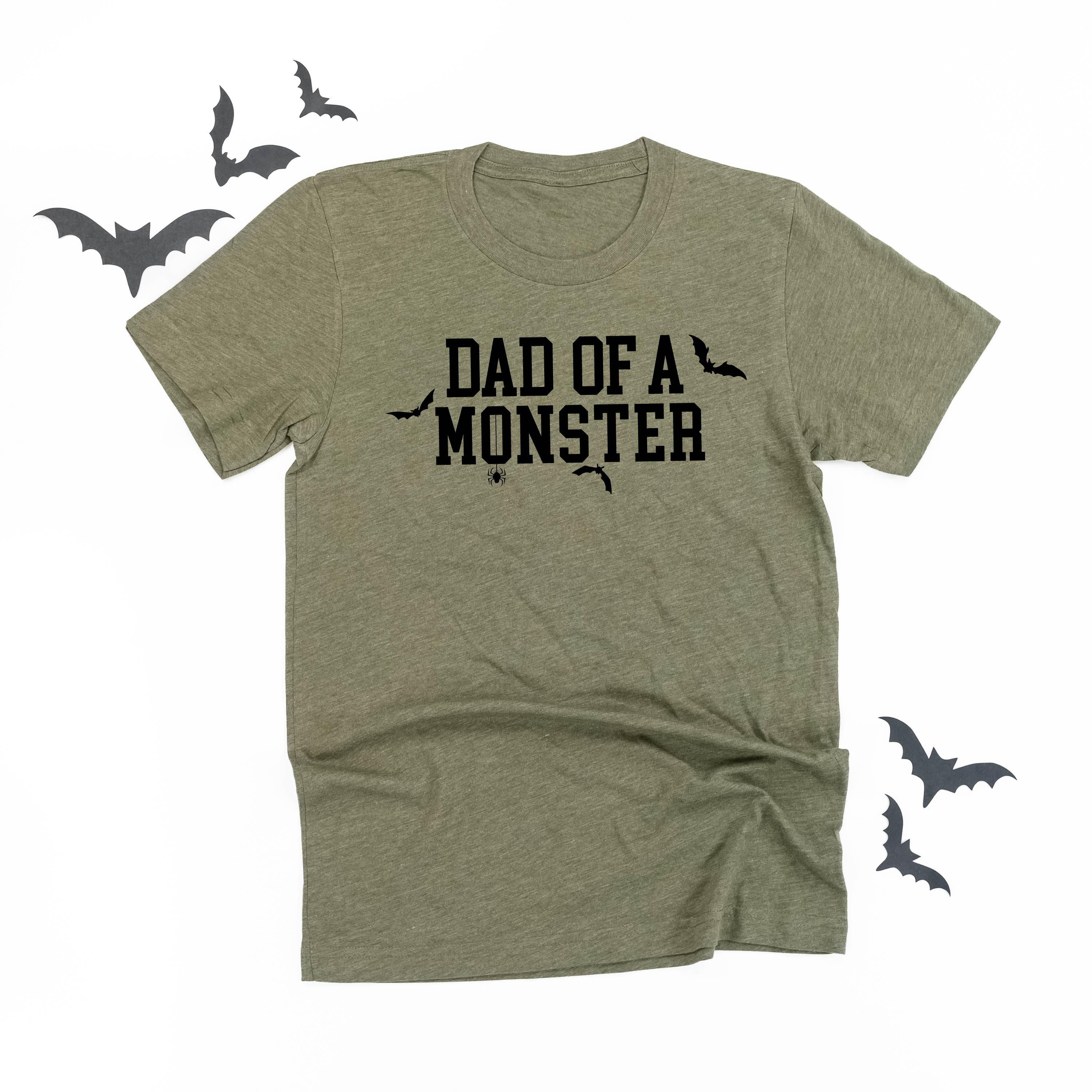 Dad of a Monster - Unisex Tee Little Mama Shirt Shop