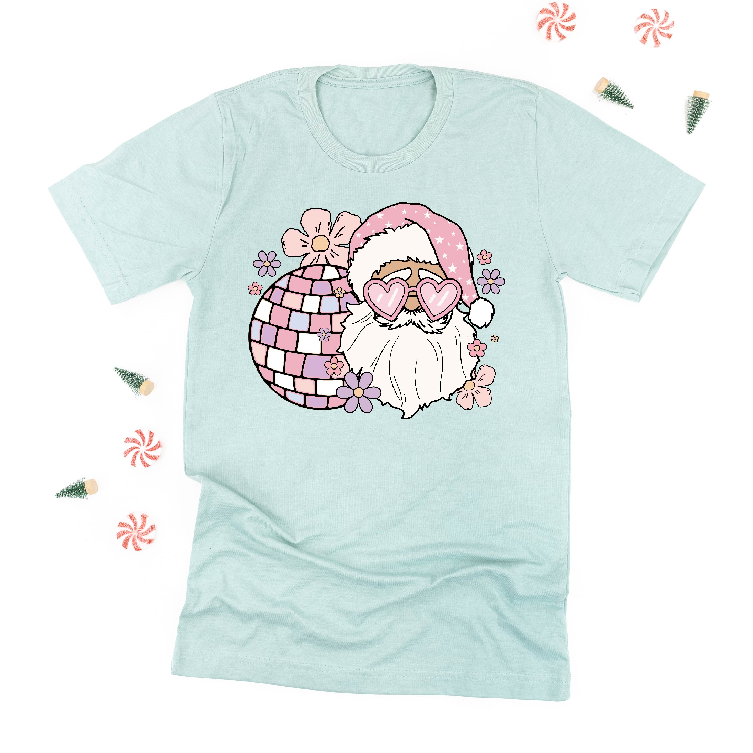 Disco Santa - Unisex Tee Little Mama Shirt Shop
