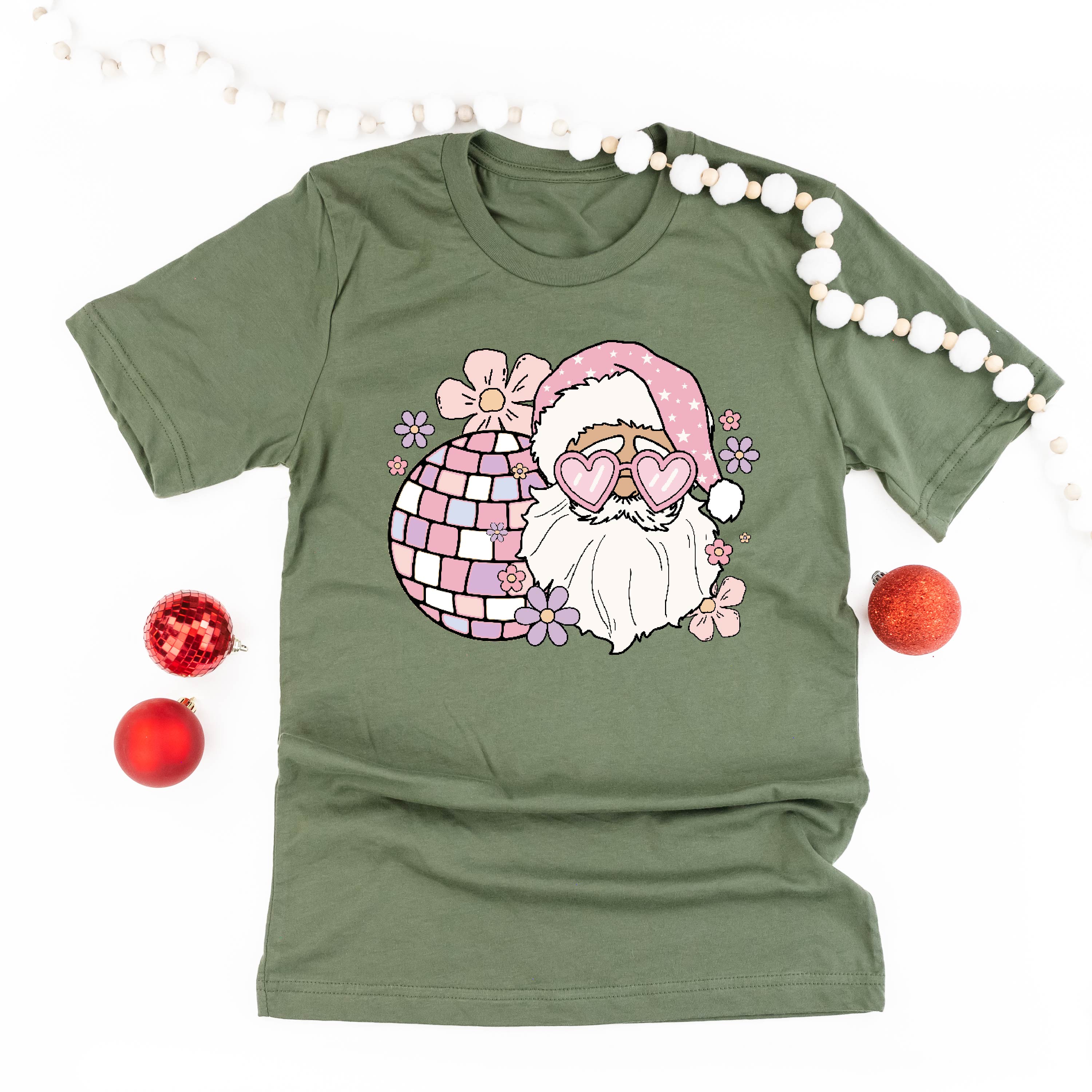 Disco Santa - Unisex Tee Little Mama Shirt Shop