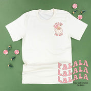 I Do It For The Ho's (Santa) - Fa La La (pf&b) - Unisex Tee Little Mama Shirt Shop