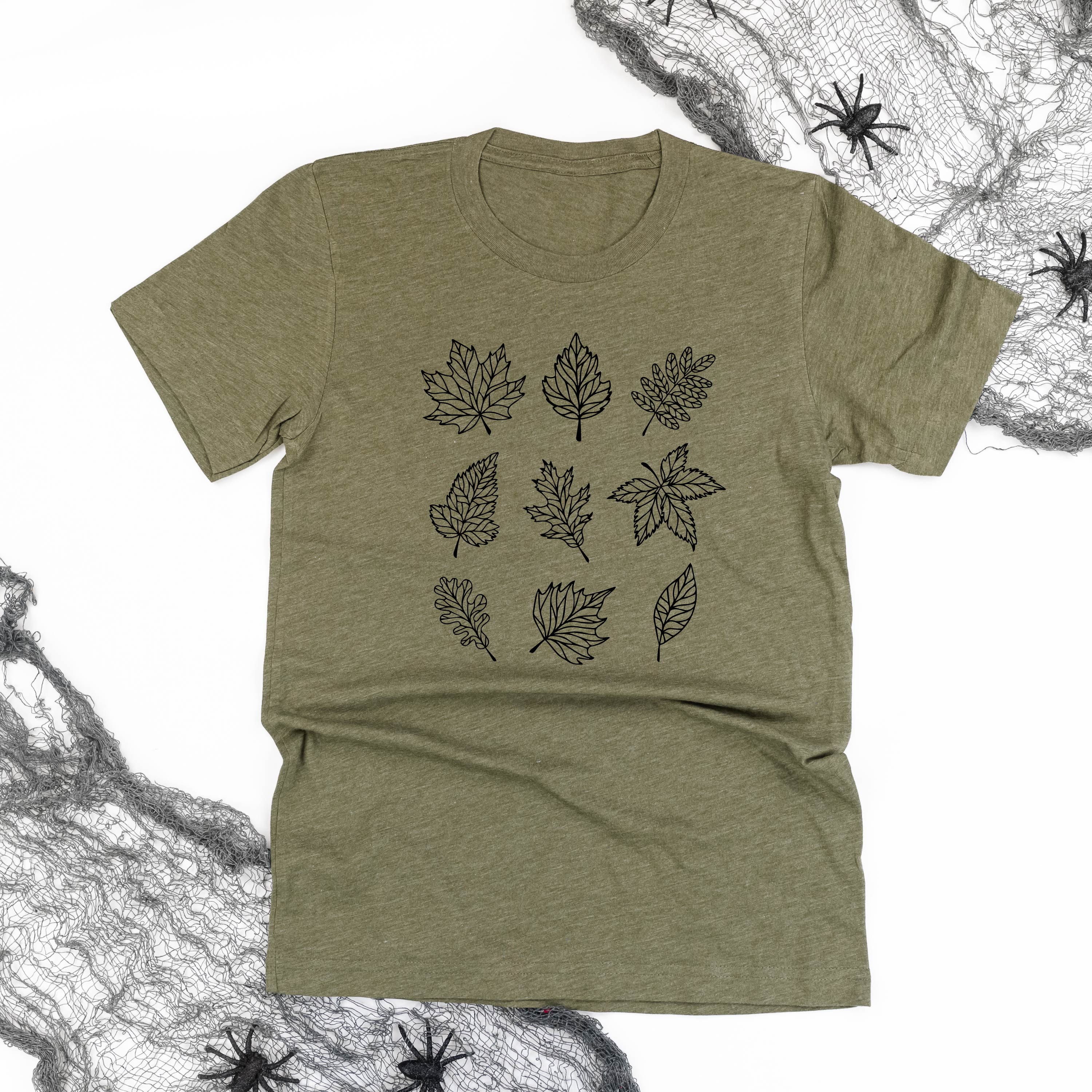 adult_unisex_short_sleeve_tees_fall_leaves_little_mama_shirt_shop