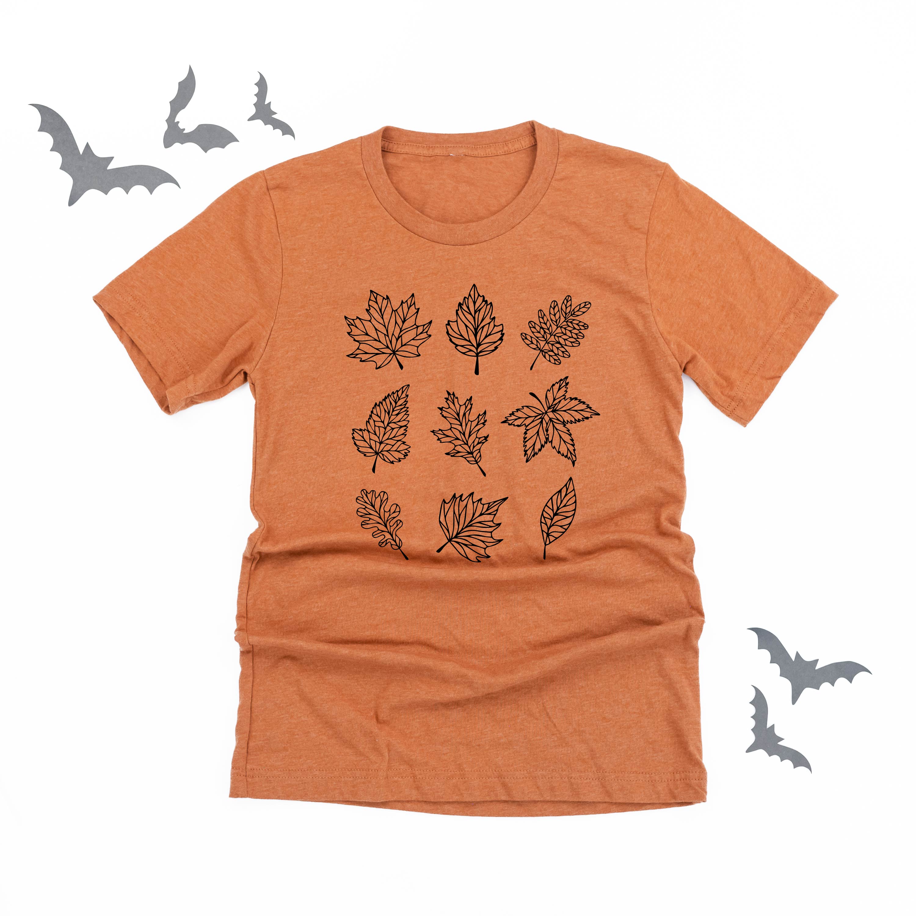 Fall Leaves - Unisex Tee Little Mama Shirt Shop