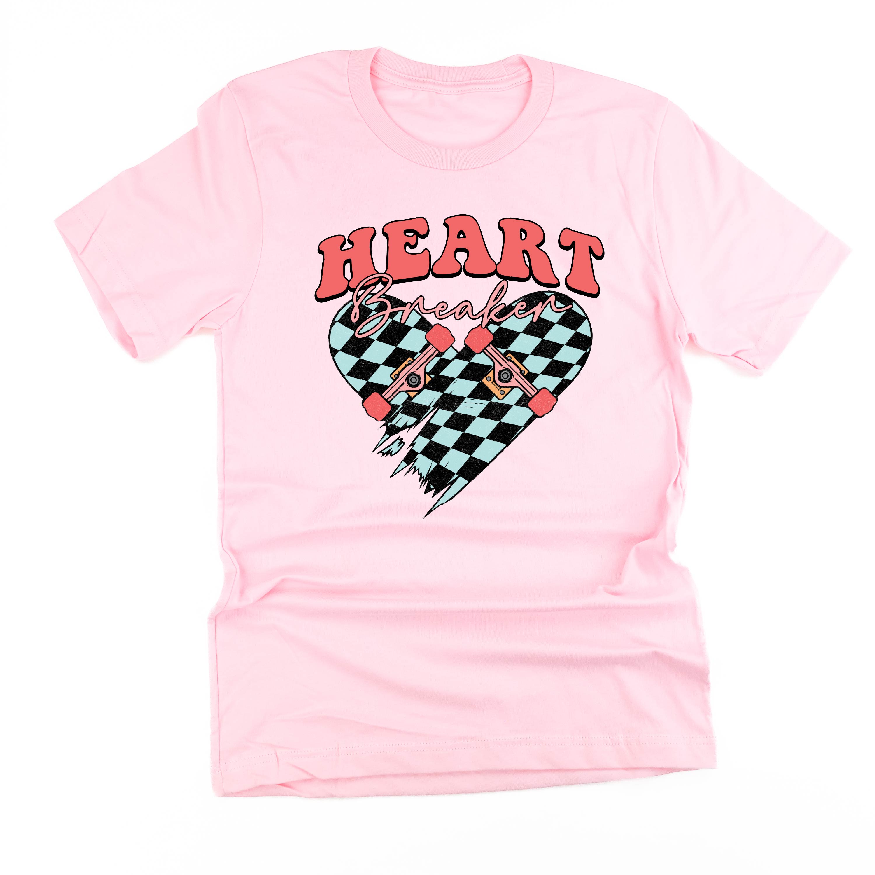 Heart Breaker - Skateboard - Unisex Tee Little Mama Shirt Shop