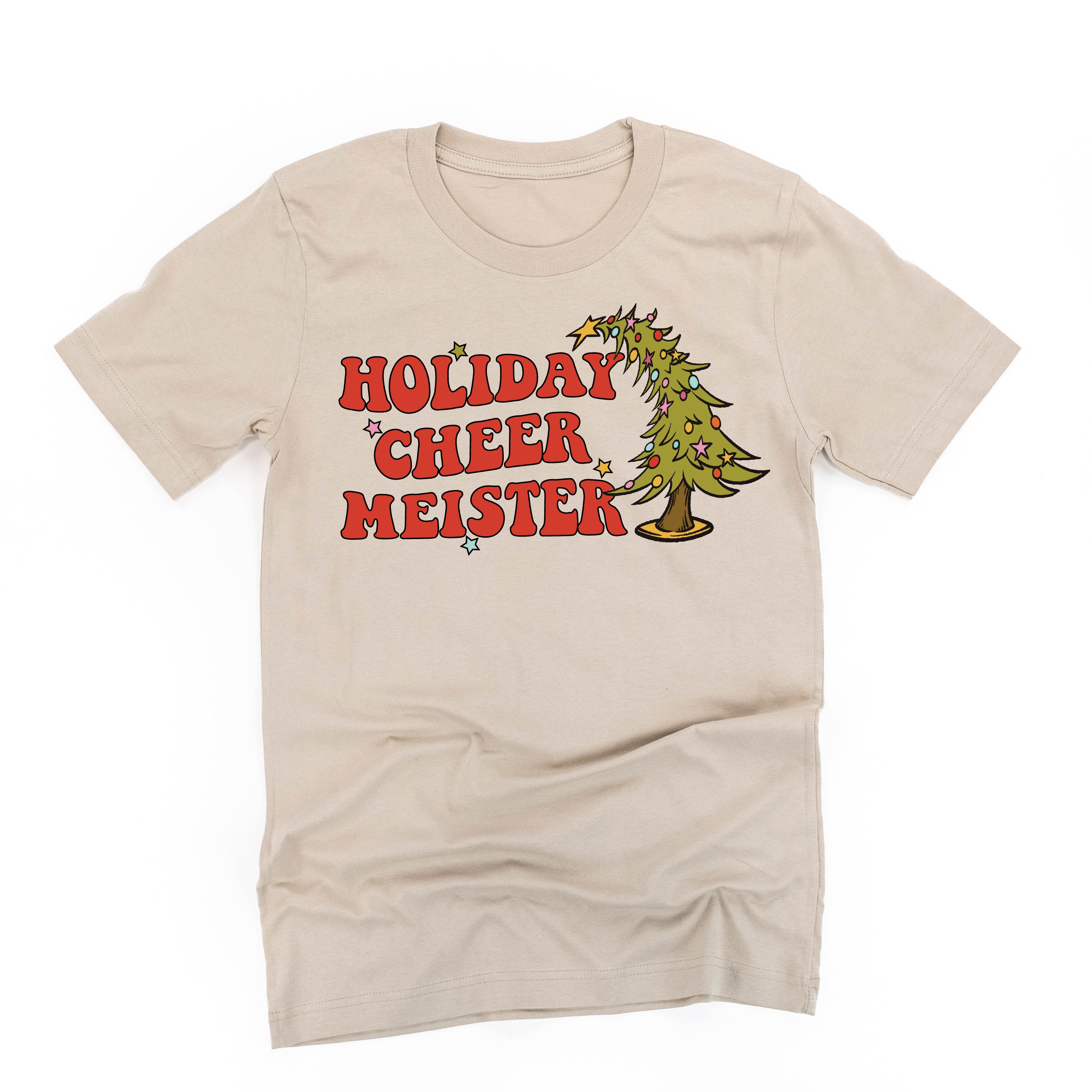 Holiday Cheer Meister - Unisex Tee Little Mama Shirt Shop