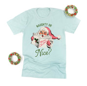 Naughty Or Nice? - Unisex Tee Little Mama Shirt Shop
