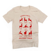 Reindeer - North Pole Delivery Crew - Unisex Tee Little Mama Shirt Shop