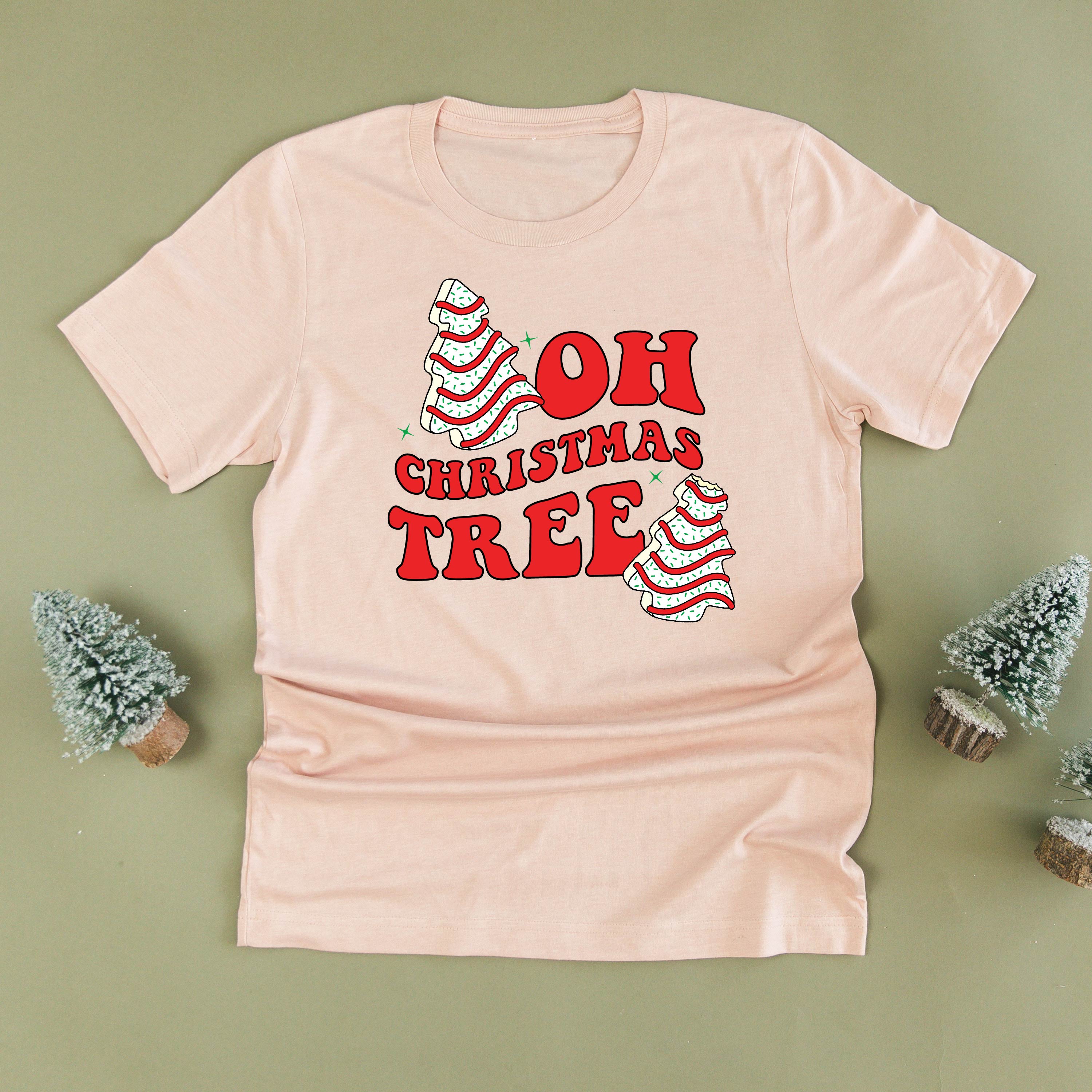 Oh Christmas Tree - Unisex Tee Little Mama Shirt Shop