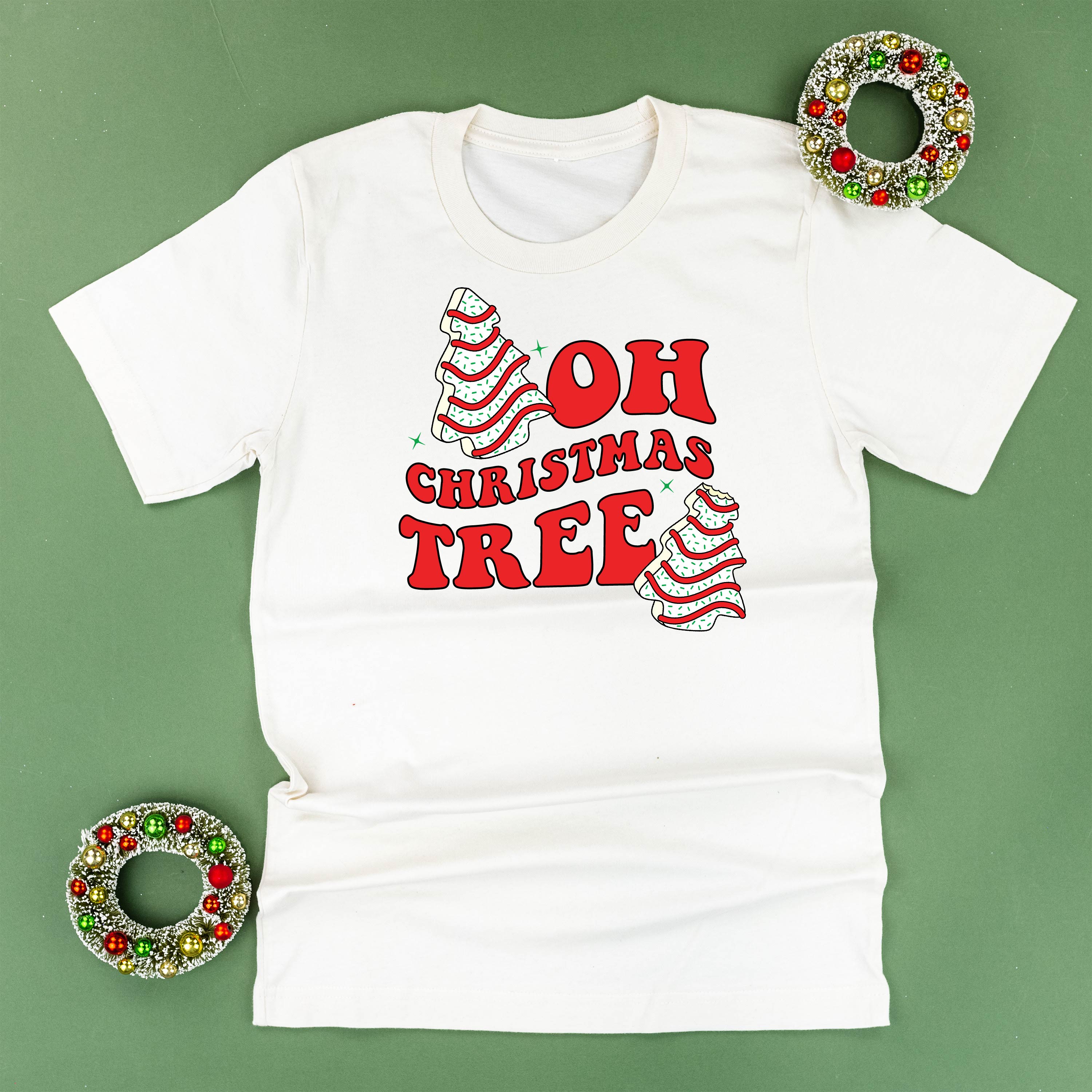 Oh Christmas Tree - Unisex Tee Little Mama Shirt Shop