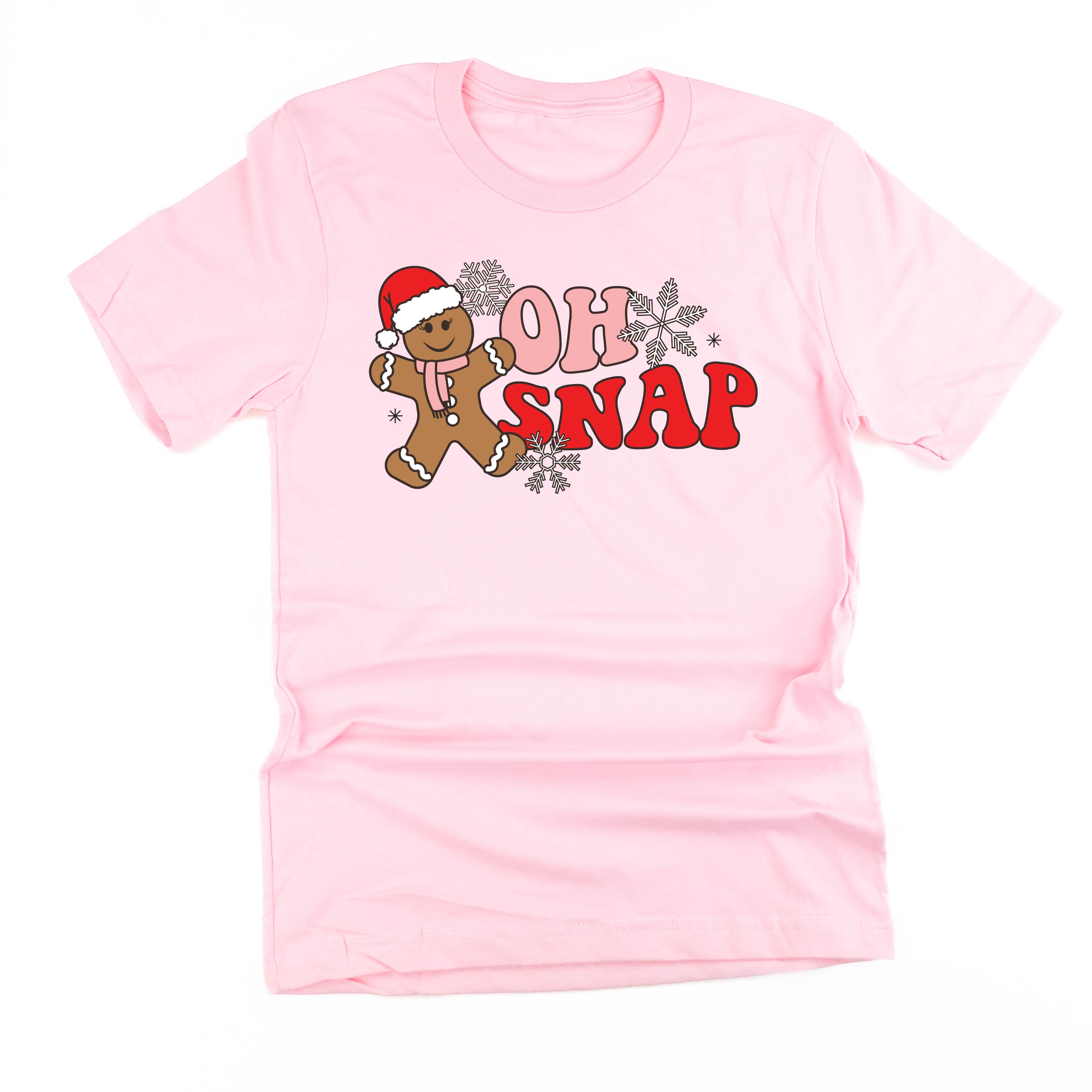 Oh Snap - Gingerbread Man - Unisex Tee Little Mama Shirt Shop