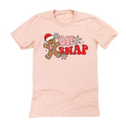 Oh Snap - Gingerbread Man - Unisex Tee Little Mama Shirt Shop