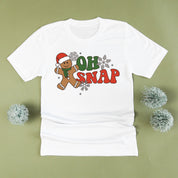 Oh Snap - Gingerbread Man - Unisex Tee Little Mama Shirt Shop