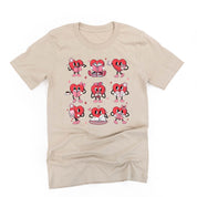 Reading Hearts - Unisex Tee Little Mama Shirt Shop