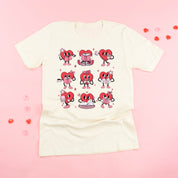 Reading Hearts - Unisex Tee Little Mama Shirt Shop