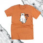 Ghost Kitty - Unisex Tee Little Mama Shirt Shop