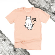 Ghost Kitty - Unisex Tee Little Mama Shirt Shop